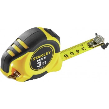 Рулетка Stanley Max 3м*19мм магнитный зацеп STHT0-36121